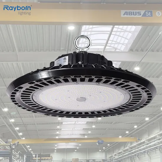 CE ETL SAA Warehouse Factory Gymnasium Workshop Indoor Industrial Fixtures UFO Lighting Sensor Dimmable 300W 250W 100W 120W 150W 200W LED High Bay Light