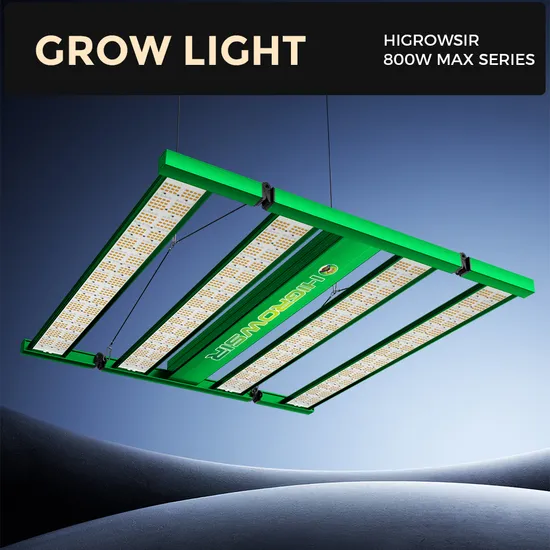 High Power 800W LED Grow Lamp for Indoor Plants and Gardens