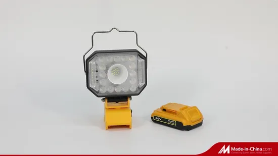 Portable Dimming Lithium Battery Work Lamp Can Be Used as Camping Lamp 